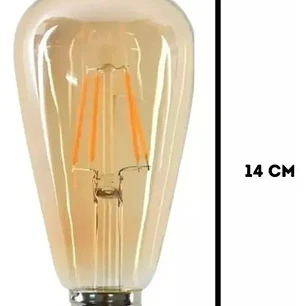 Guirnalda con ampolletas led vintage E27 (20 Metros) - Incluye 20 Ampolletas Led Vintage E27