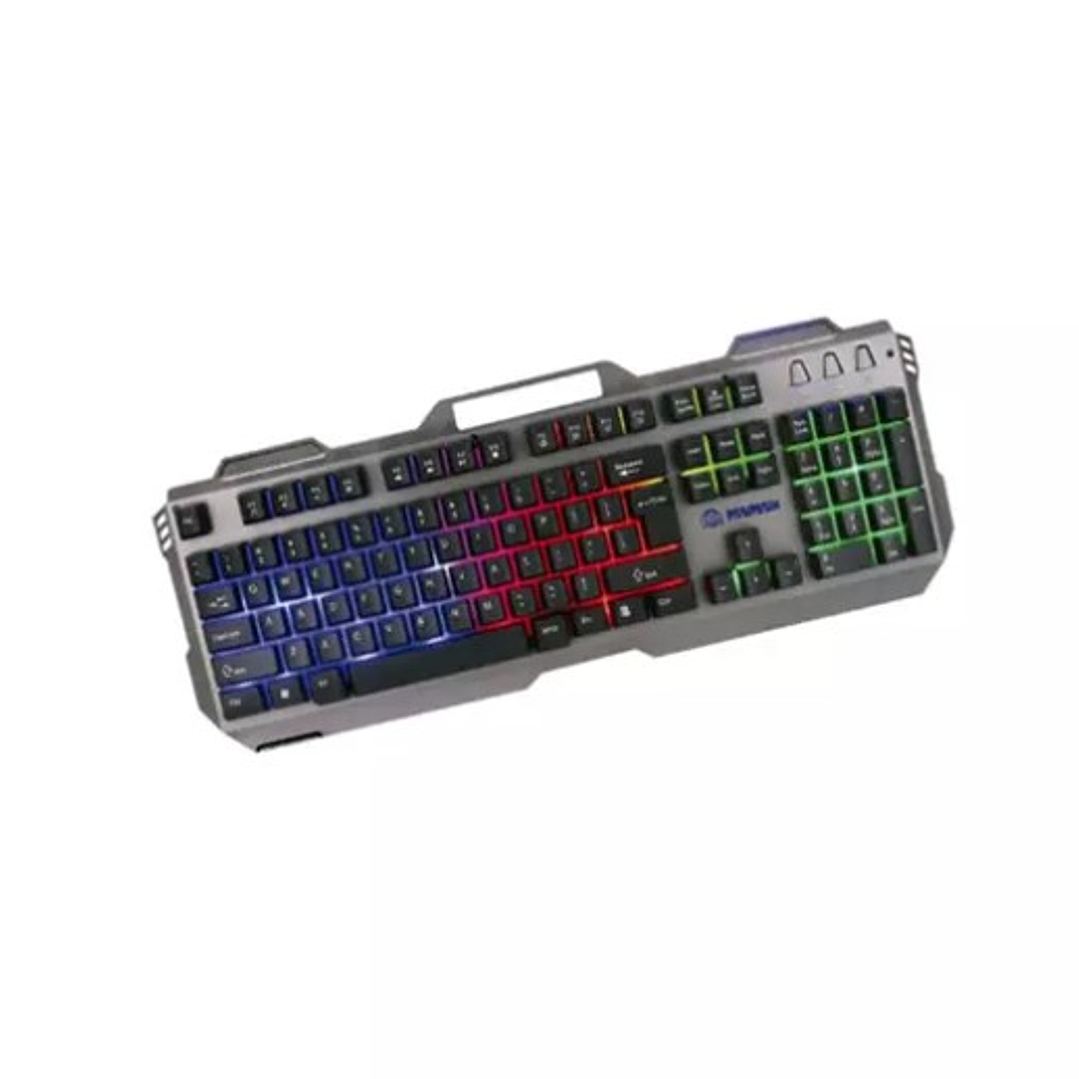 Teclado Gamer DGX ASSASSIN RGB | Retroiluminado + Macro + Diseño Pro 3