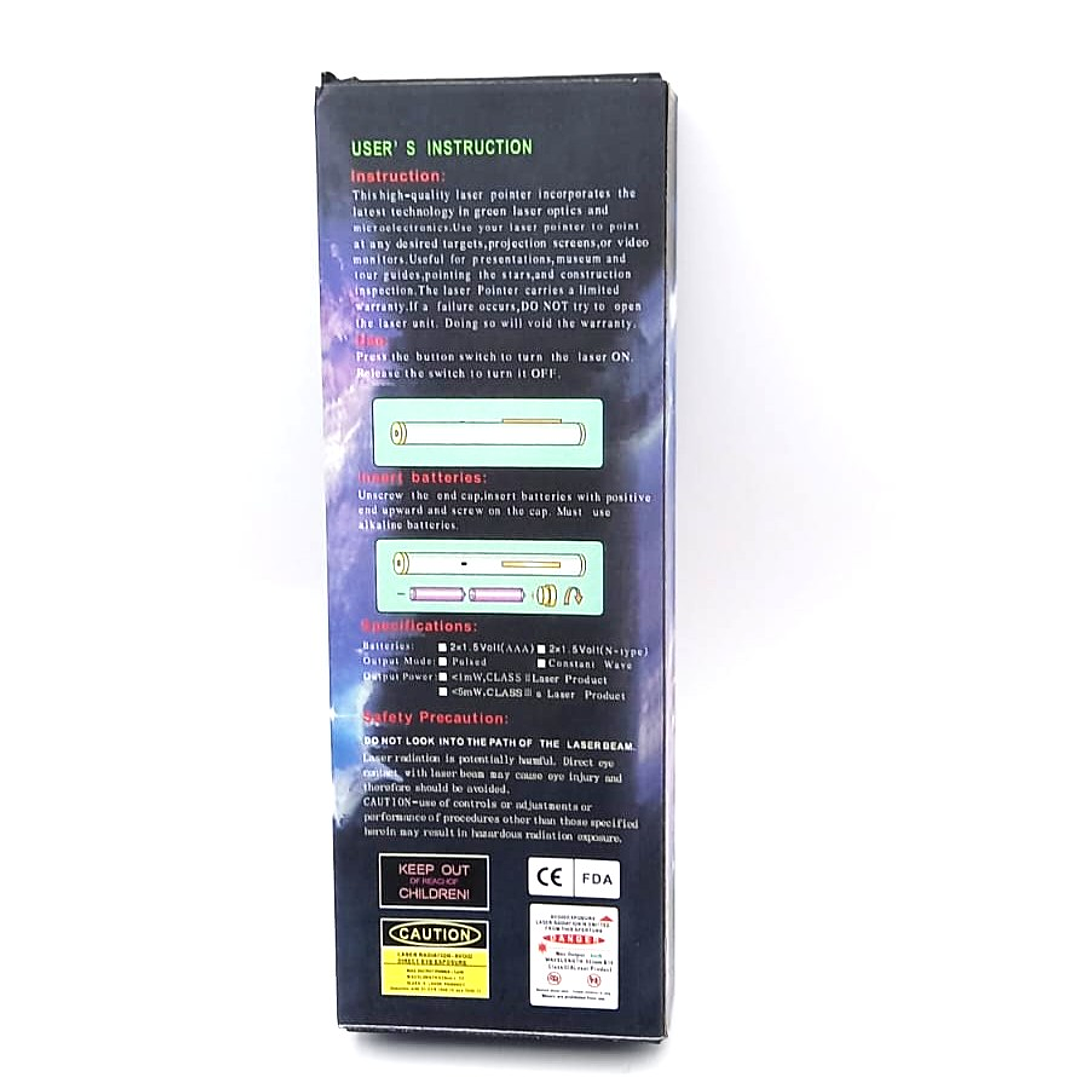 Puntero Láser Verde  IRM-00327 | Alta Potencia + Recargable + Alcance 7000 mts 6