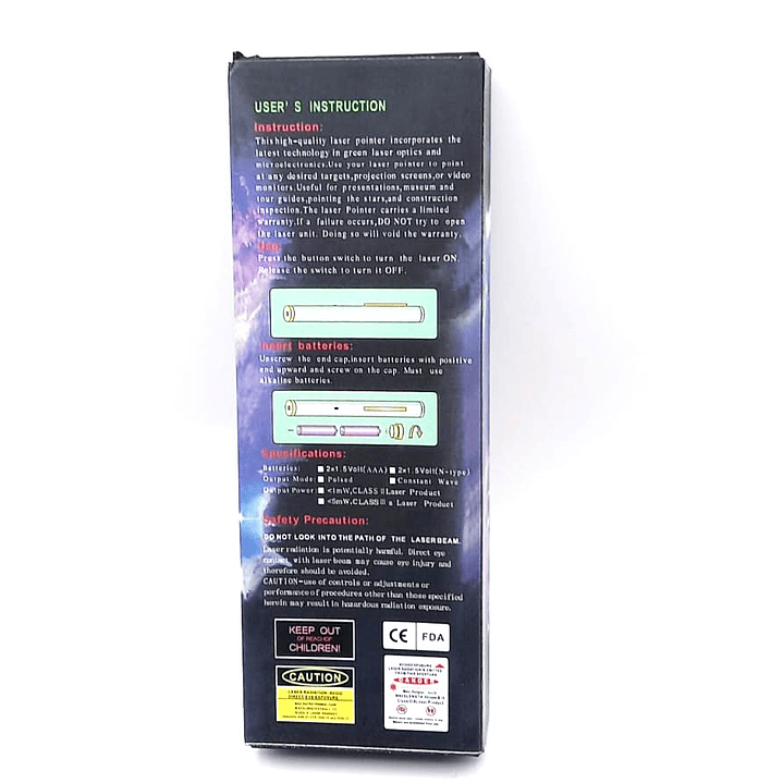 Puntero Láser Verde  IRM-00327 | Alta Potencia + Recargable + Alcance 7000 mts 6