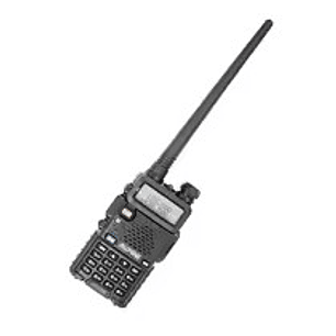 Radio Baofeng UV-5R Dual Band | VHF/UHF + 128 Canales + Batería 1800mAh + Kit Completo