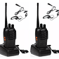 Set de Radios Baofeng BF-888S | 2 Walkie Talkies UHF + Cargadores + Auriculares + 16 Canales - Miniatura 2
