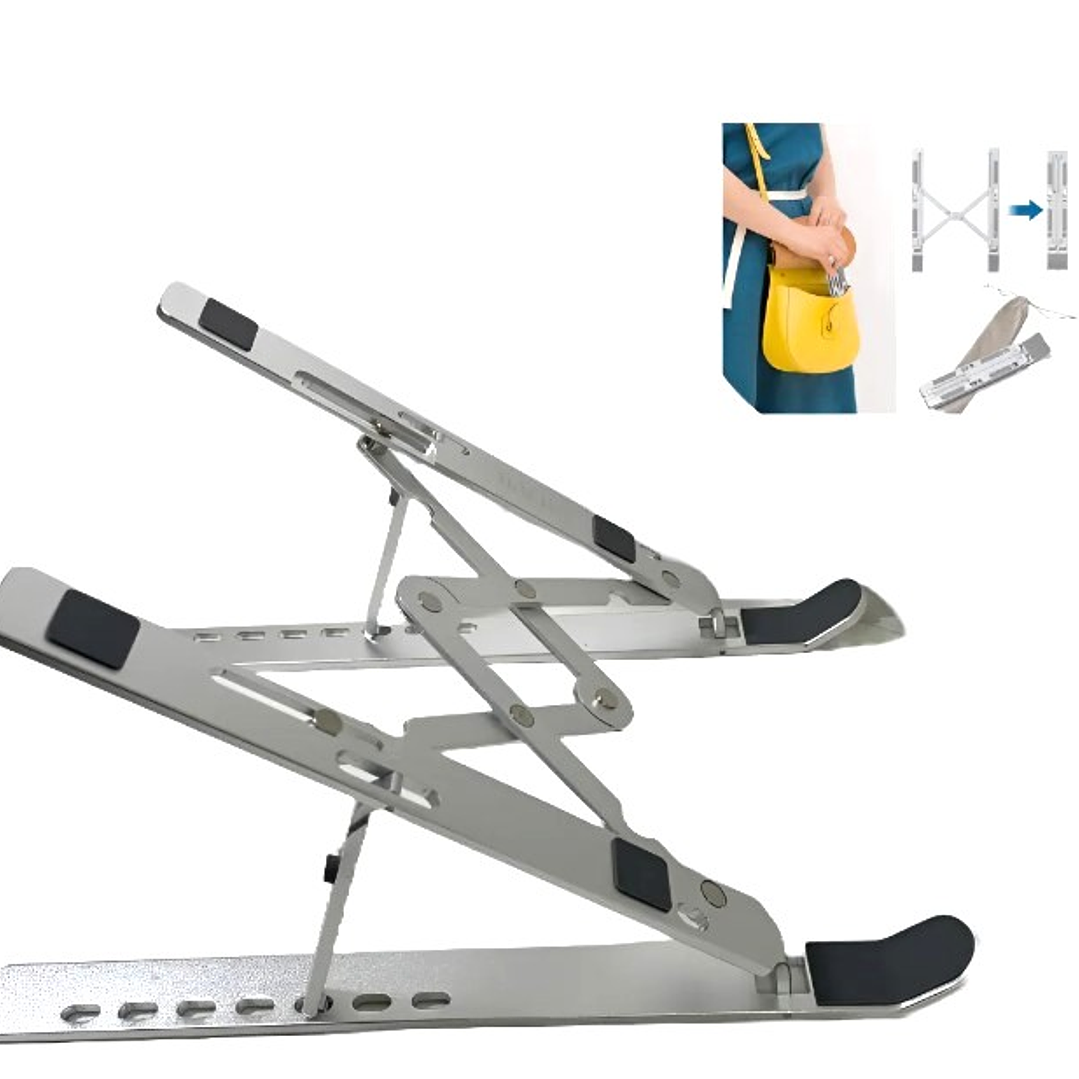 Soporte Plegable VIDVIE HC1532 para Laptop y Tablet | Ajustable + Portátil + Ergonómico 3