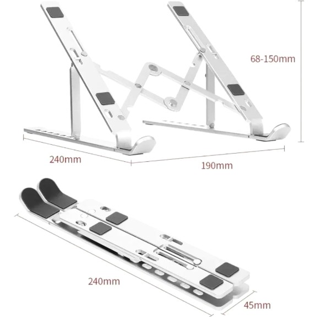 Soporte Plegable VIDVIE HC1532 para Laptop y Tablet | Ajustable + Portátil + Ergonómico 9