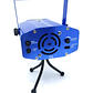 Mini Proyector Láser para Fiestas | Luz Rítmica + Sensor de Sonido + Control de Motor + Trípode - Miniatura 3