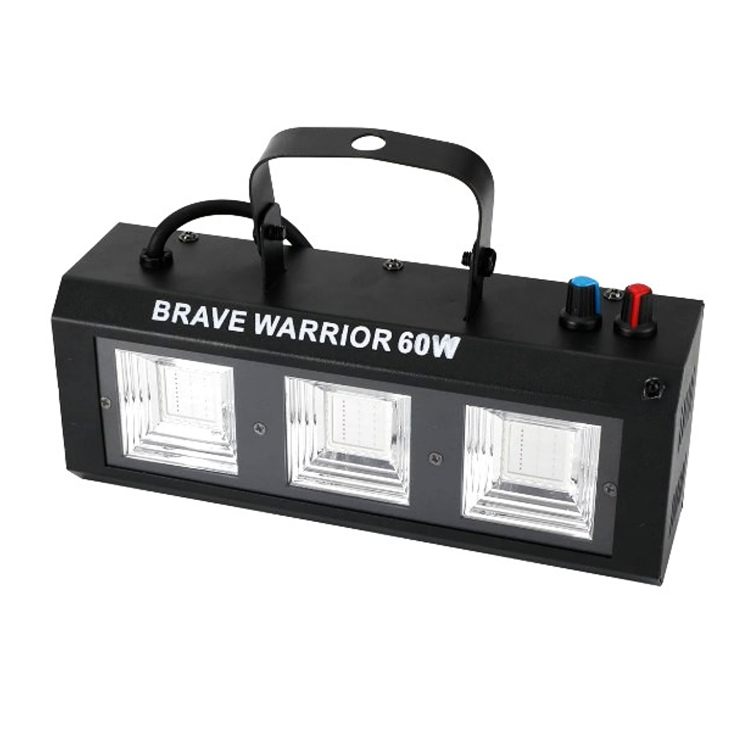 Proyector LED BRAVE WARRIOR 60W RGB | Multicolor + Audio Rítmico + Estroboscópico + Trípode 1