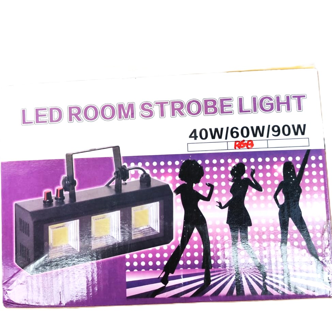 Proyector LED BRAVE WARRIOR 60W RGB | Multicolor + Audio Rítmico + Estroboscópico + Trípode 9