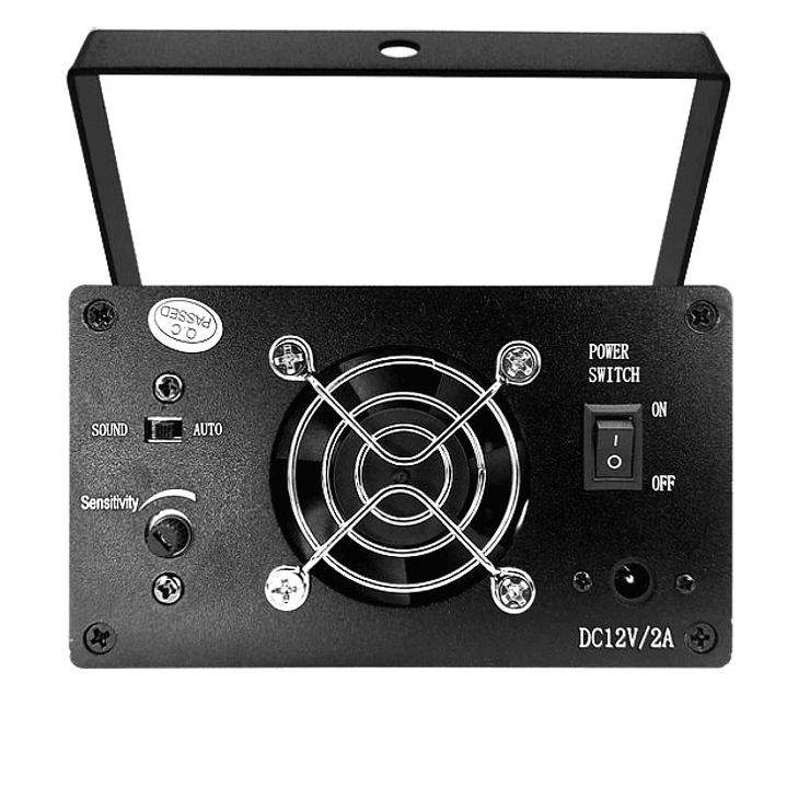 Proyector Láser ND-B200 IRM | Luz Azul + Alta Potencia + Trípode + Sensor de Sonido 5