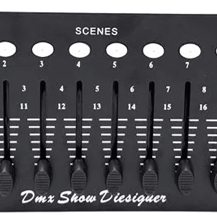 Controlador DMX512 Disco 192 | 192 Canales + Escenas + Chase + Auto/Música 4