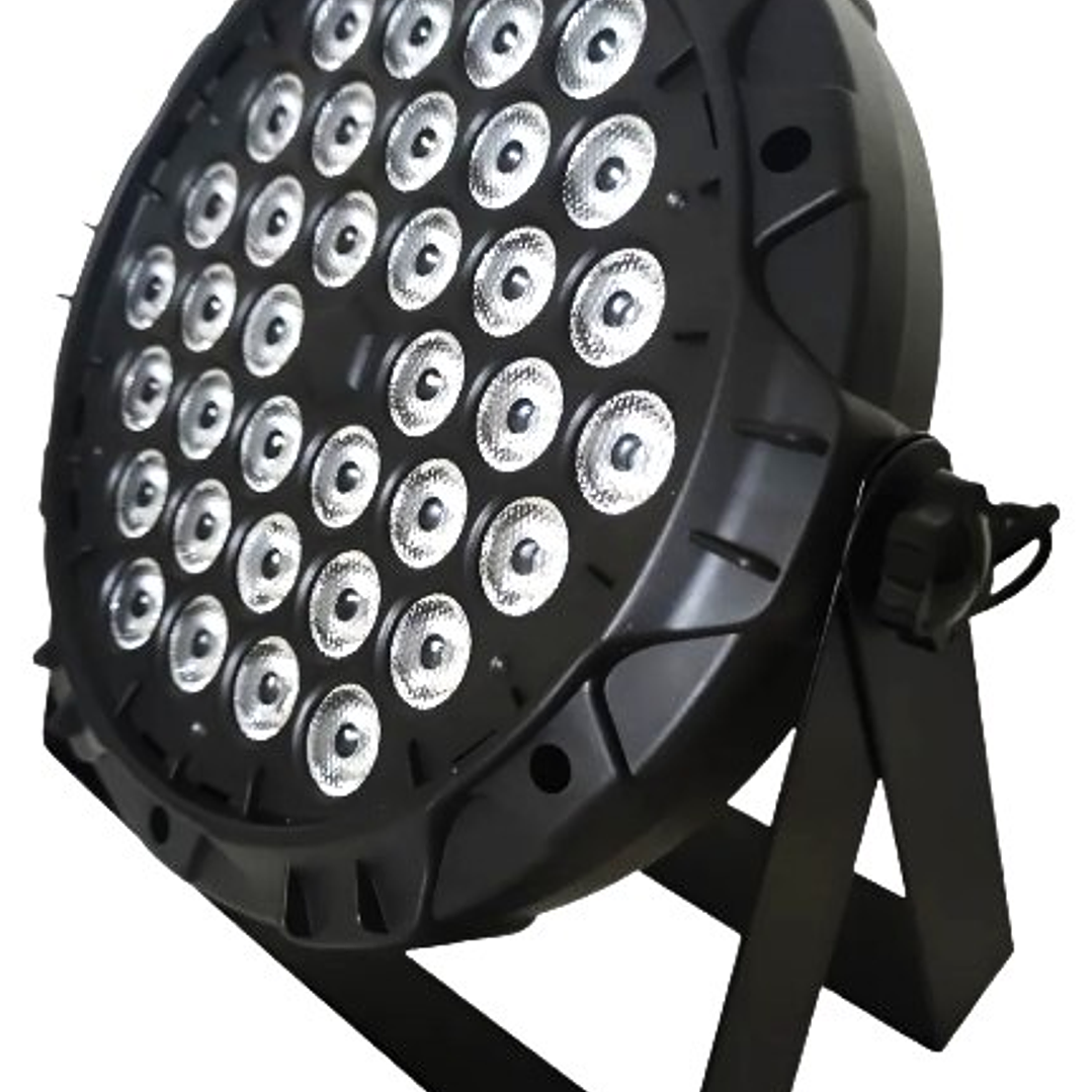 Luz LED PAR RGBW 36 Leds | DMX512 + Sonido + Auto + Master-Slave 2