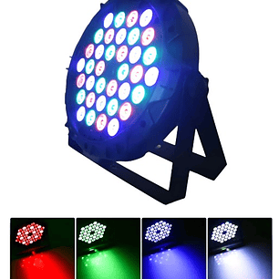 Luz LED PAR RGBW 36 Leds | DMX512 + Sonido + Auto + Master-Slave