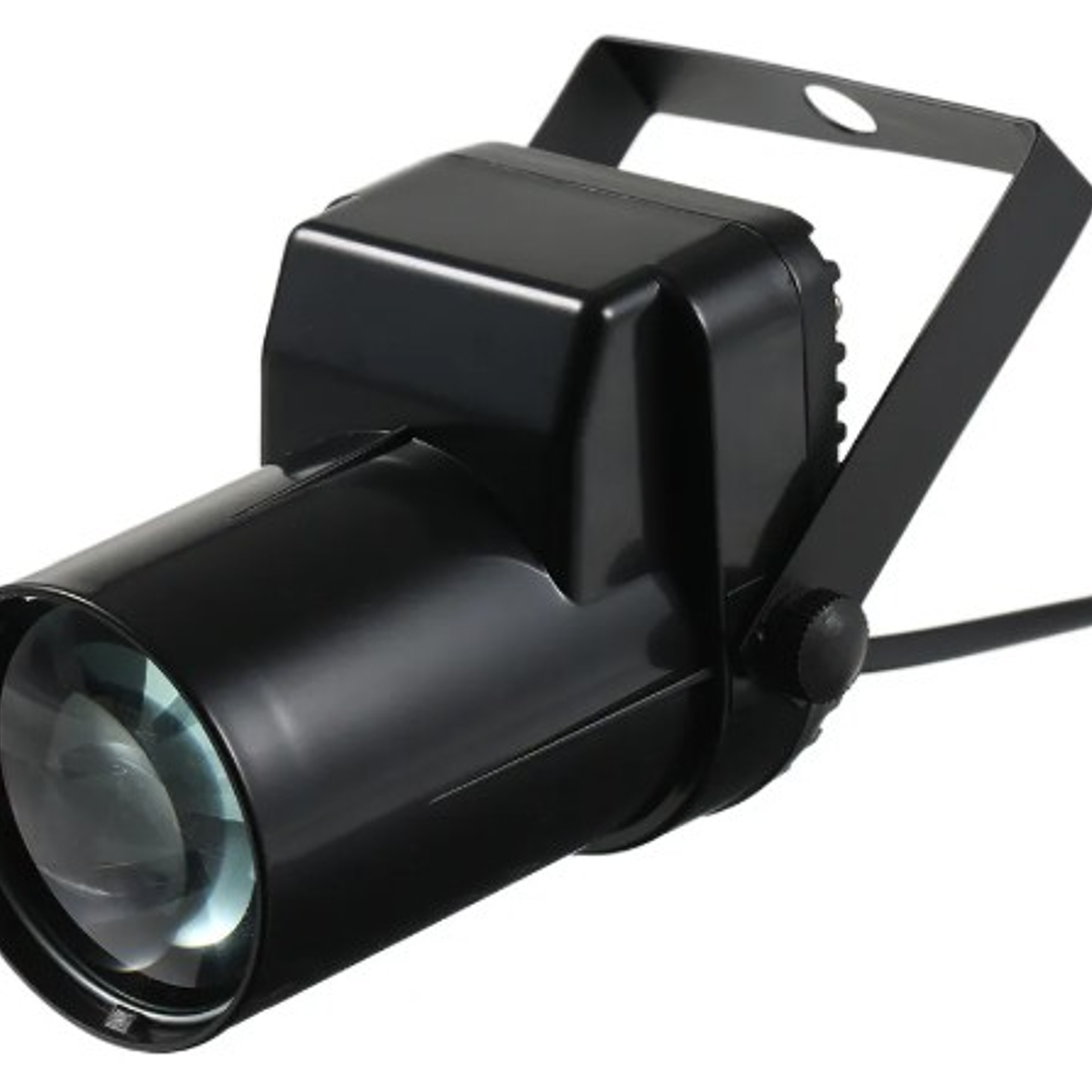 Mini PinSpot LED 3W | Luz Blanca Focalizada + Compacto + Ideal para Escenarios y Decoración 7