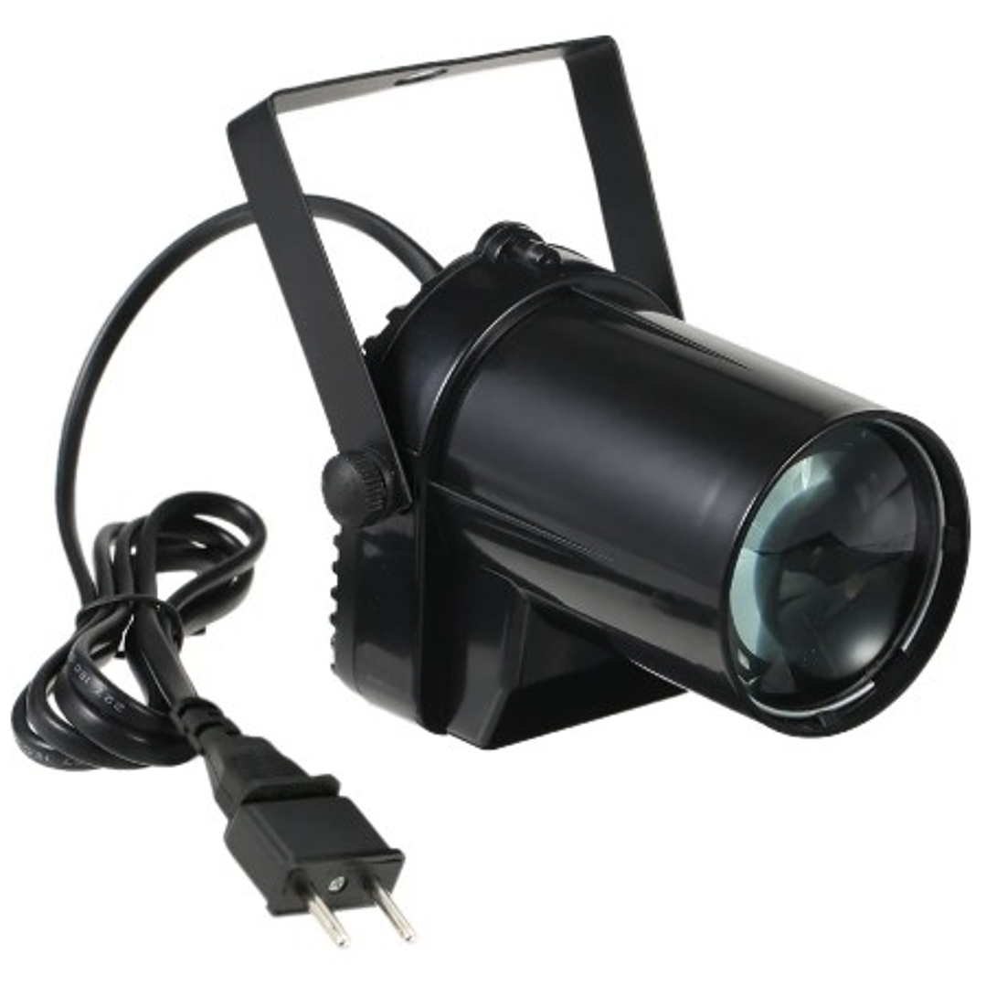 Mini PinSpot LED 3W | Luz Blanca Focalizada + Compacto + Ideal para Escenarios y Decoración 1