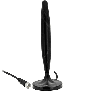 Antena Digital Interna Philips SDV1235 | HDTV + 4K + Compacta + Sin Suscripción