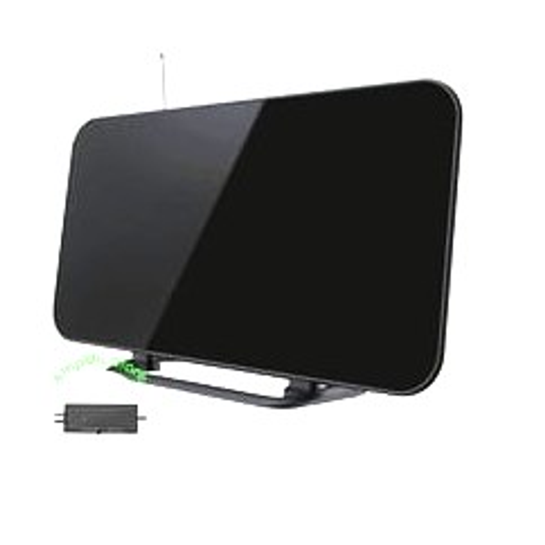 Antena Digital Green Lyca Plate | HDTV + 4K + Amplificador + 45km Alcance 1