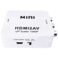 Conversor HDMI a AV MINI 1080P | RCA + USB + NTSC/PAL | Compatible TV Retro - Miniatura 3