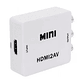 Conversor HDMI a AV MINI 1080P | RCA + USB + NTSC/PAL | Compatible TV Retro - Miniatura 1