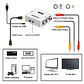 Conversor HDMI a AV MINI 1080P | RCA + USB + NTSC/PAL | Compatible TV Retro - Miniatura 6