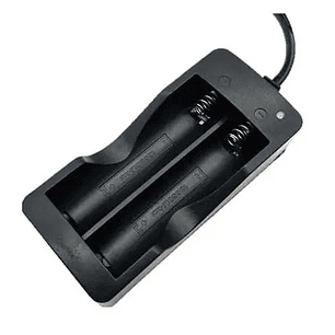 Cargador de pilas 18650 Dual Slot | Recarga Segura + Compatible con Litio | Ajelec Electrónica