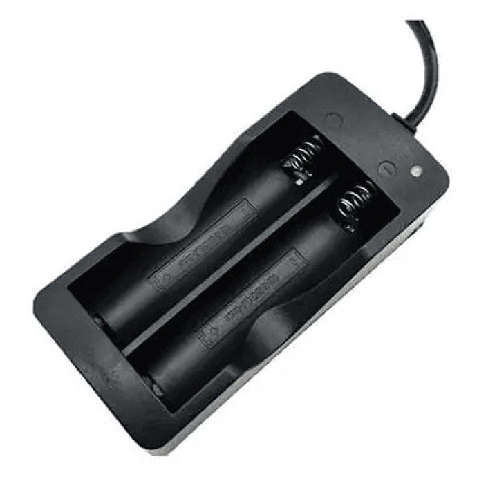 Cargador de pilas 18650 Dual Slot | Recarga Segura + Compatible con Litio | Ajelec Electrónica 2