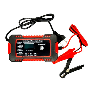 Cargador Inteligente 12V RT Tianye | Reparación por Pulso + Protección Múltiple + Pantalla Digital