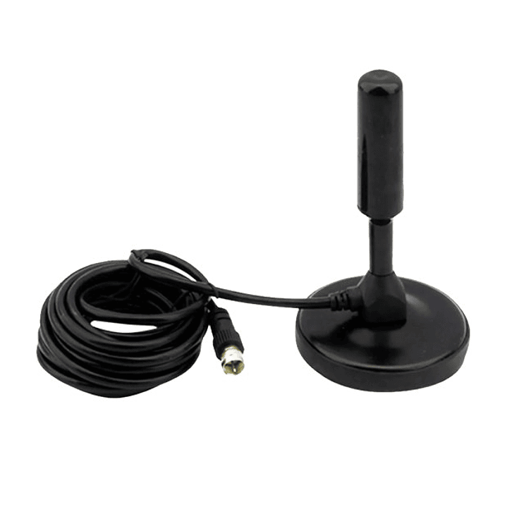Antena HD Digital para TV | Alta Definición + Base Magnética + Cable Coaxial Largo 1