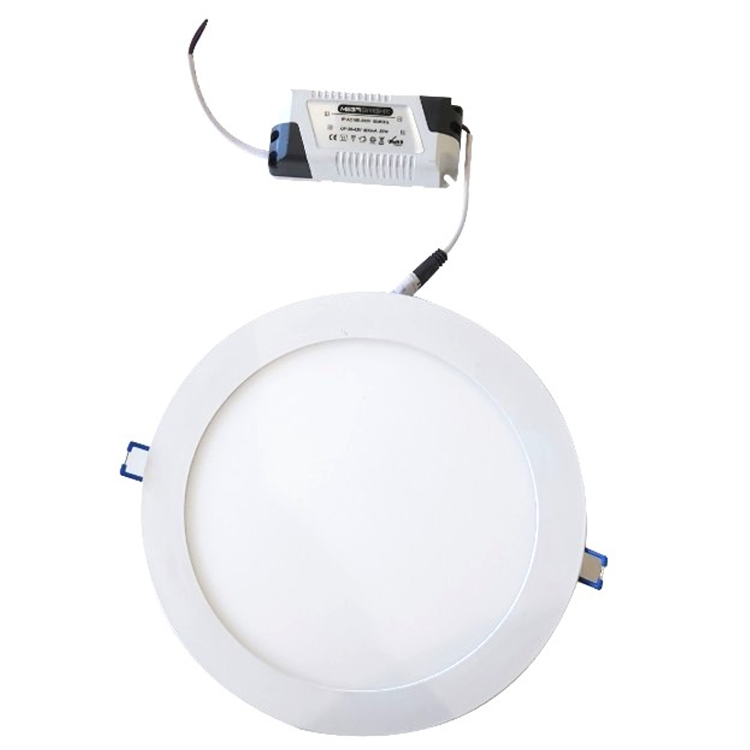 Panel LED Redondo Sobrepuesto MEGABRIGHT 25W Luz Fría | Alto Brillo + Ahorro Energético 4