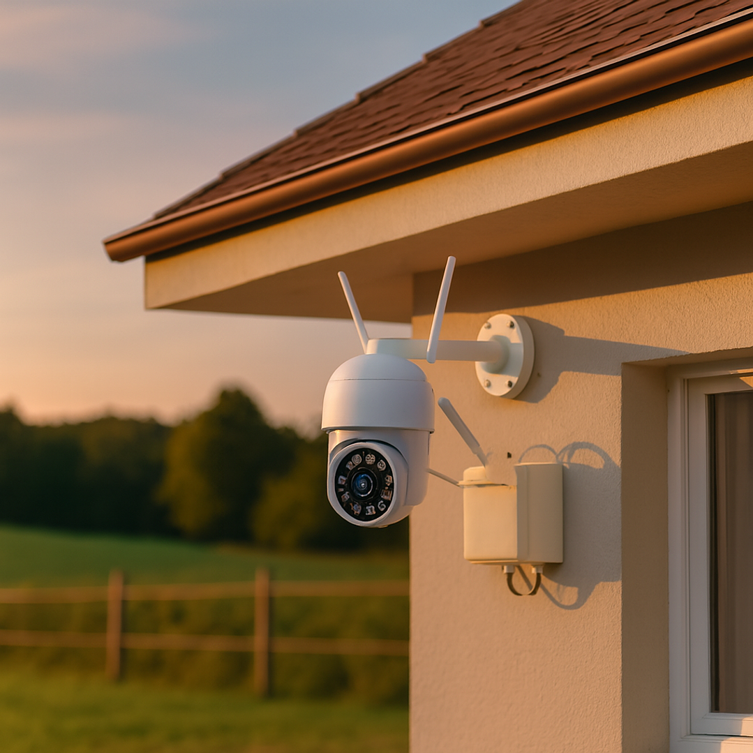 Cámara Inteligente TASBEL WiFi | Visión Nocturna + Control Remoto + Detección de Movimiento 3