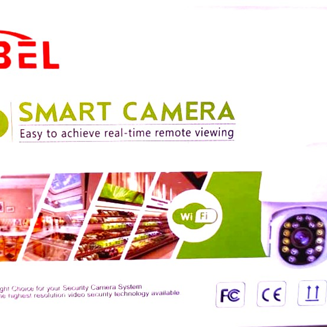 Cámara Inteligente TASBEL WiFi | Visión Nocturna + Control Remoto + Detección de Movimiento 4