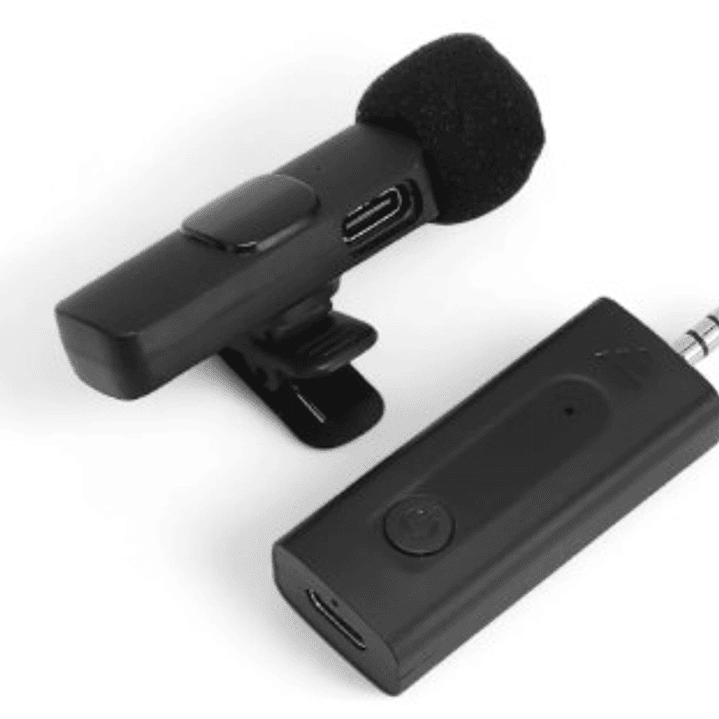 Micrófono Inalámbrico BaiHuo MY-7354 con Clip – Audio Profesional para Vlogs y Streaming 1