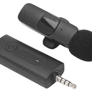 Micrófono Inalámbrico BaiHuo MY-7354 con Clip – Audio Profesional para Vlogs y Streaming