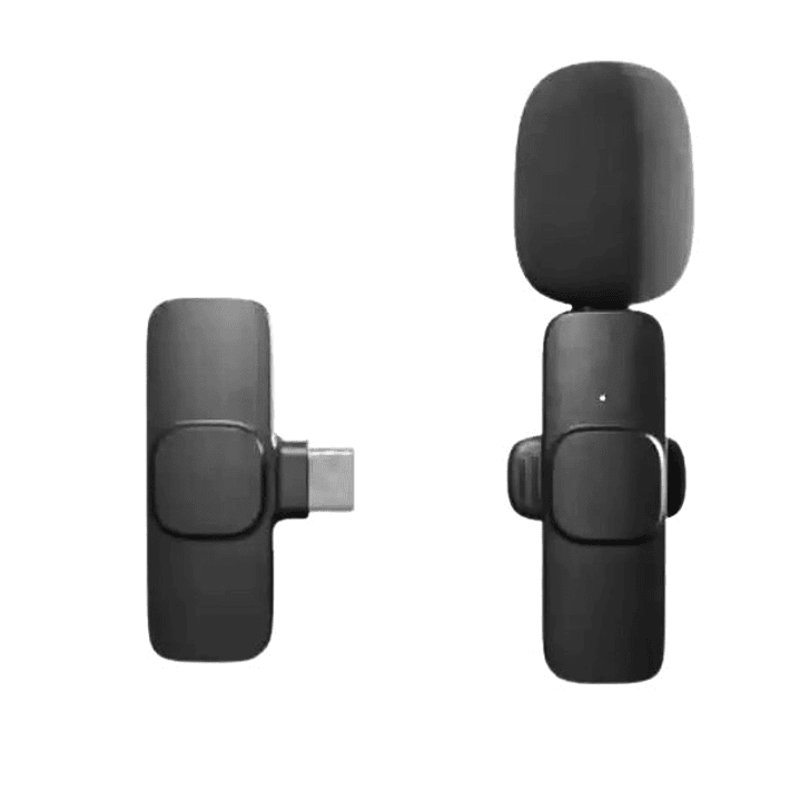 Micrófono Lavalier Inalámbrico K8 USB-C/iPhone – Audio Profesional para Vlogs, Clases y Streaming 1