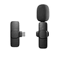 Micrófono Lavalier Inalámbrico K8 USB-C/iPhone – Audio Profesional para Vlogs, Clases y Streaming - Miniatura 1