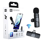 Micrófono Lavalier Inalámbrico K8 USB-C/iPhone – Audio Profesional para Vlogs, Clases y Streaming - Miniatura 6