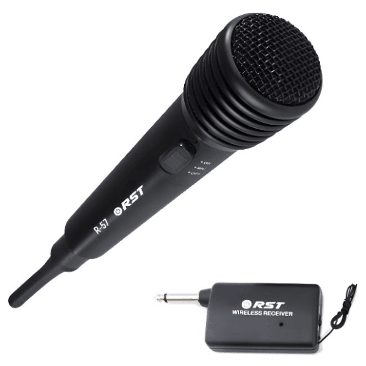 Micrófono Inalámbrico Profesional RST R-57 – Alta Fidelidad para Escenarios y Eventos 1