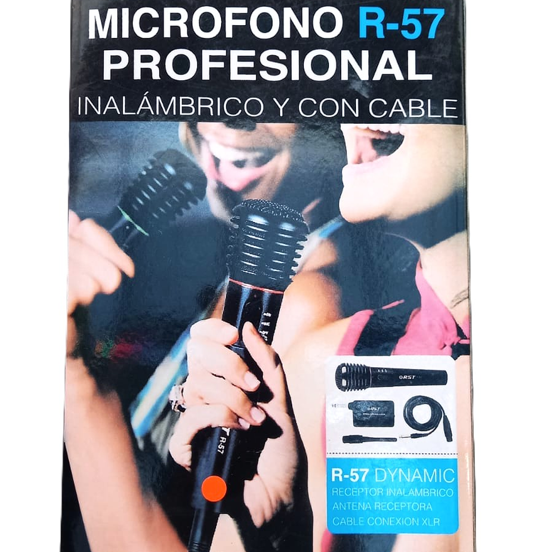 Micrófono Inalámbrico Profesional RST R-57 – Alta Fidelidad para Escenarios y Eventos 5