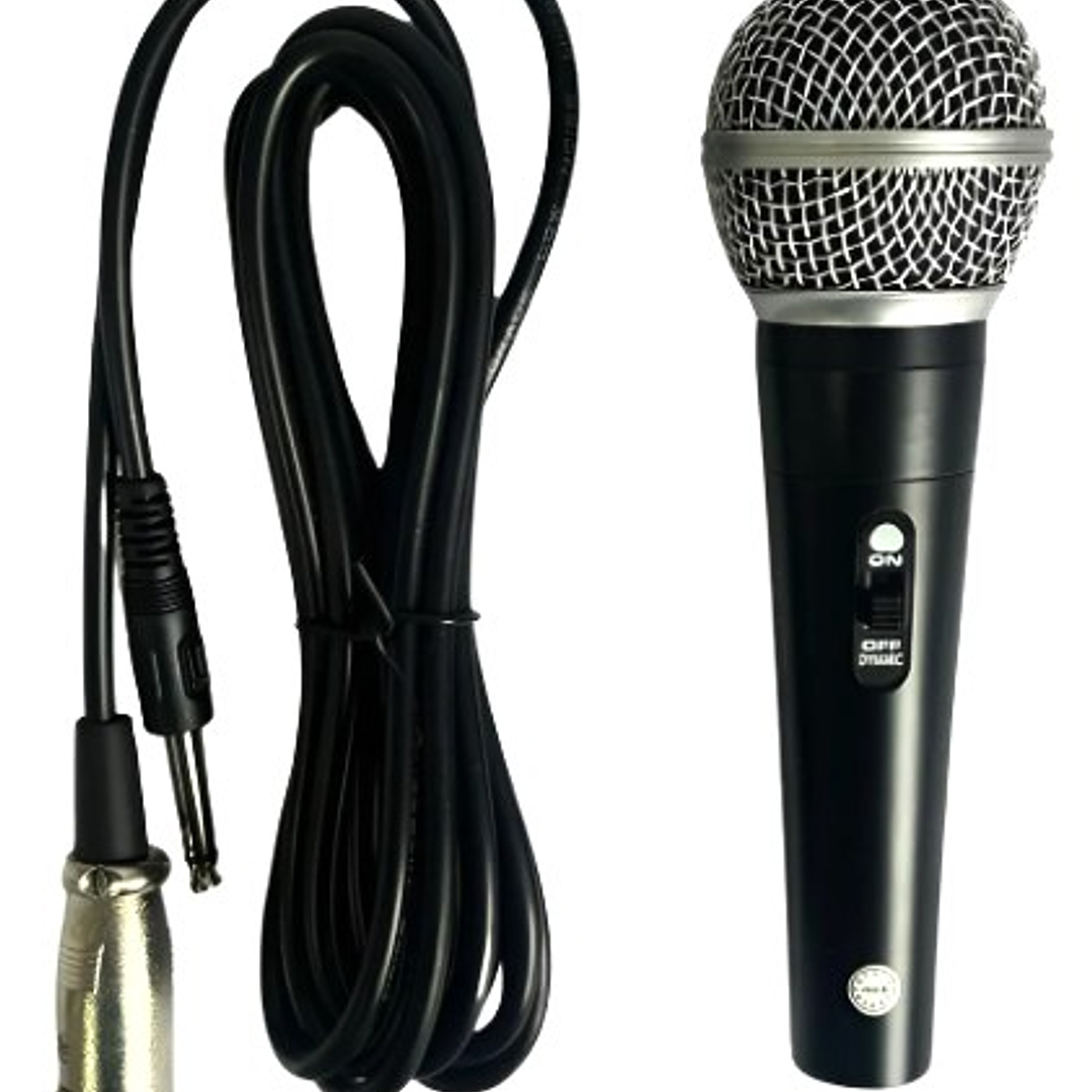 Micrófono Dinámico SM-58 Tipo Shure – Voz Clara para Escenarios y Grabaciones 2