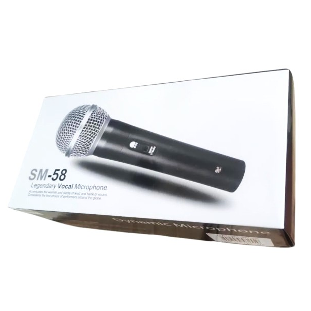 Micrófono Dinámico SM-58 Tipo Shure – Voz Clara para Escenarios y Grabaciones 6