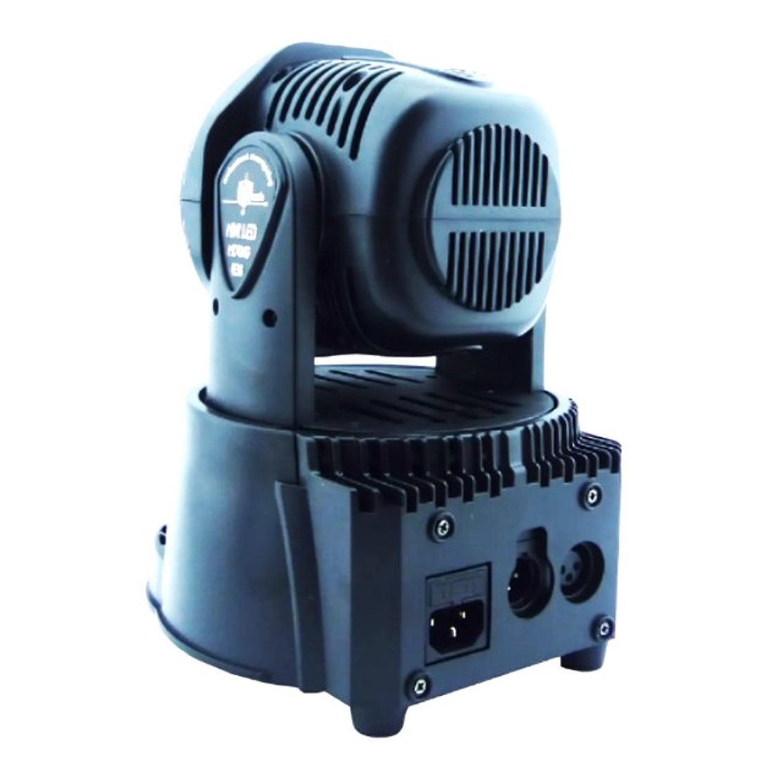 Cabezal LED Móvil Mini 7x10W RGBW – Iluminación Escénica Profesional para Eventos y DJ 3