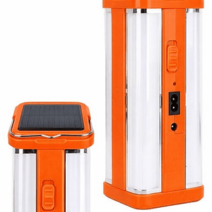 Lámpara Solar LED Camping+ 500 Lúmenes – Iluminación Portátil y Recargable para Emergencias y Outdoor