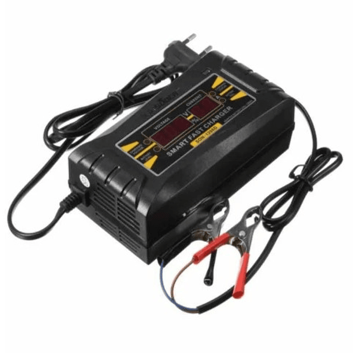 Cargador de Batería Inteligente SUOER SON-1206D 12V 6A – Protección Total y Carga Rápida para Baterías 4