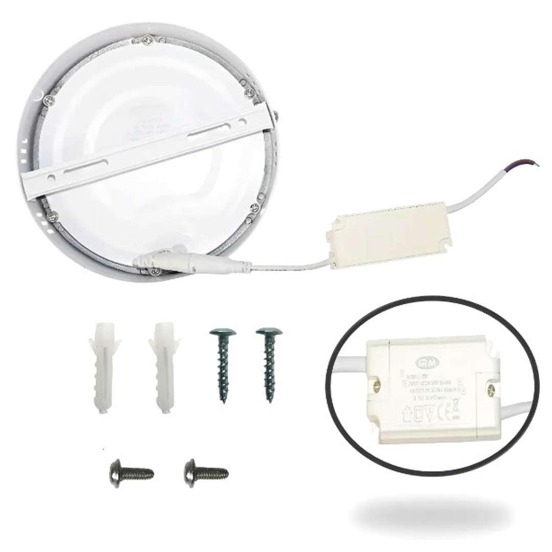 Foco LED Sobrepuesto 12W Luz Fría | Iluminación Eficiente para Interiores 3