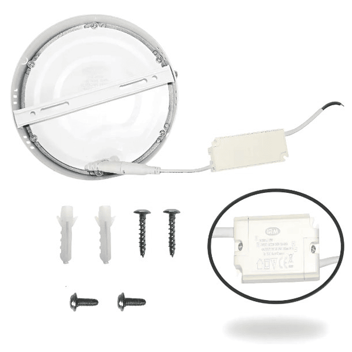 Foco LED Sobrepuesto 12W Luz Fría | Iluminación Eficiente para Interiores 3