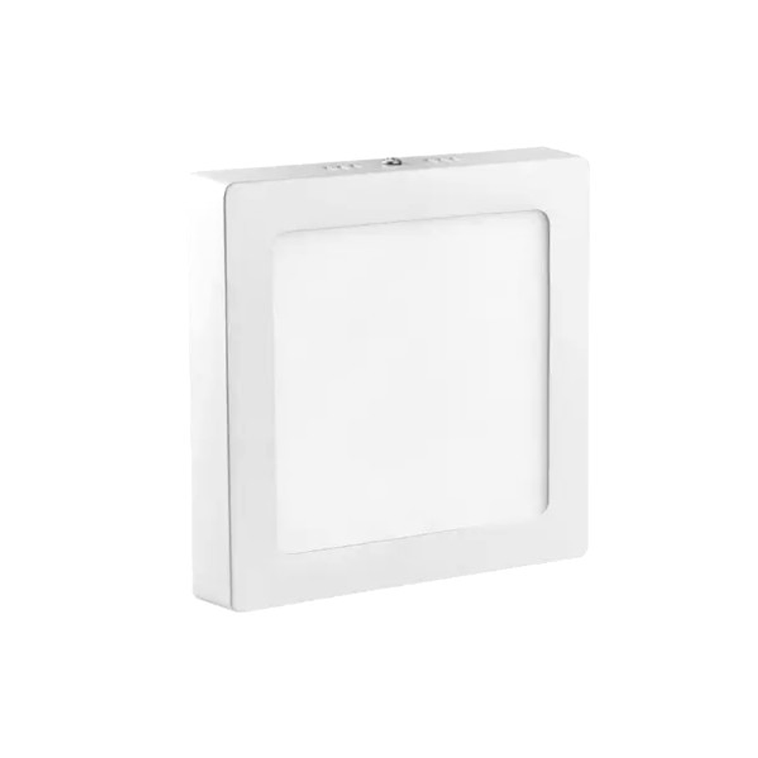 Panel LED Cuadrado Sobrepuesto IRM 12W Luz Fría | Iluminación Moderna y Eficiente para Interiores 1