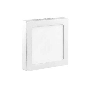 Panel LED Cuadrado Sobrepuesto IRM 12W Luz Fría | Iluminación Moderna y Eficiente para Interiores