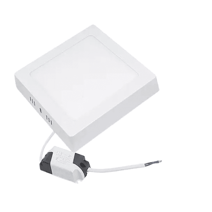 Panel LED Cuadrado Sobrepuesto IRM 12W Luz Fría | Iluminación Moderna y Eficiente para Interiores 3