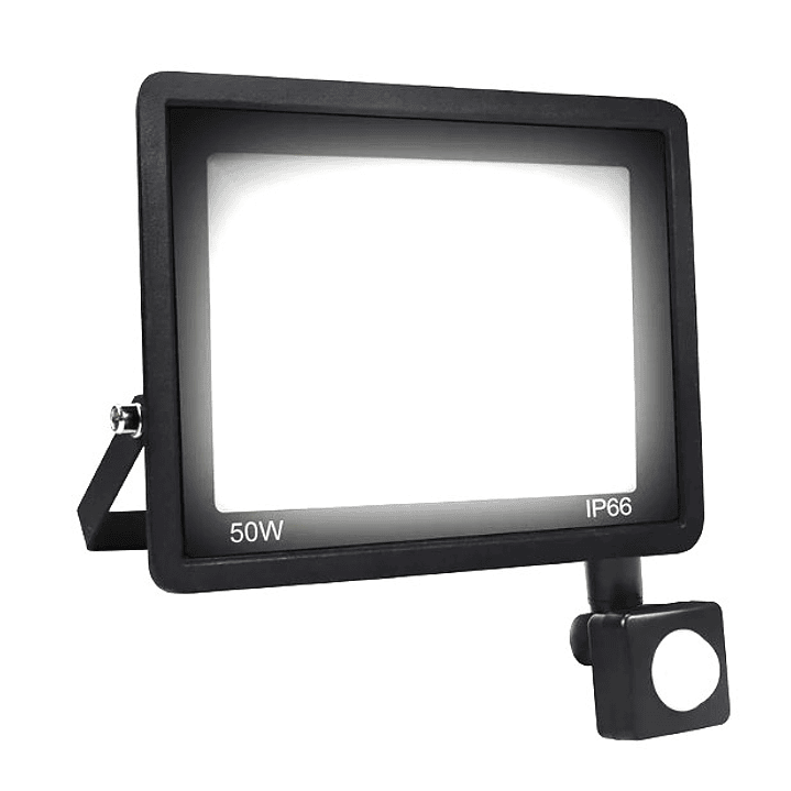 Foco LED Reflector 50W con Sensor de Movimiento | IP66 + Seguridad Automática + Ahorro Energético 2