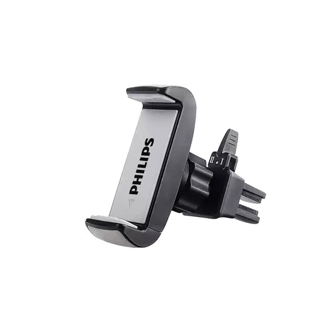 Soporte Philips para Celular en Auto | Montaje en Ventilación + Giro 360° + Ajuste Universal 3