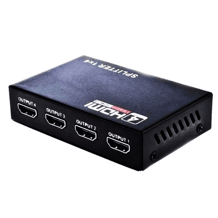 Splitter HDMI 1x4 1080P | Distribuye Señal a 4 Pantallas + Plug & Play + Alta Compatibilidad 3
