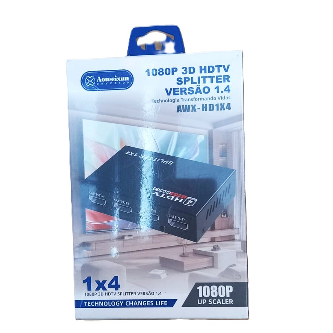 Splitter HDMI 1x4 1080P | Distribuye Señal a 4 Pantallas + Plug & Play + Alta Compatibilidad 6